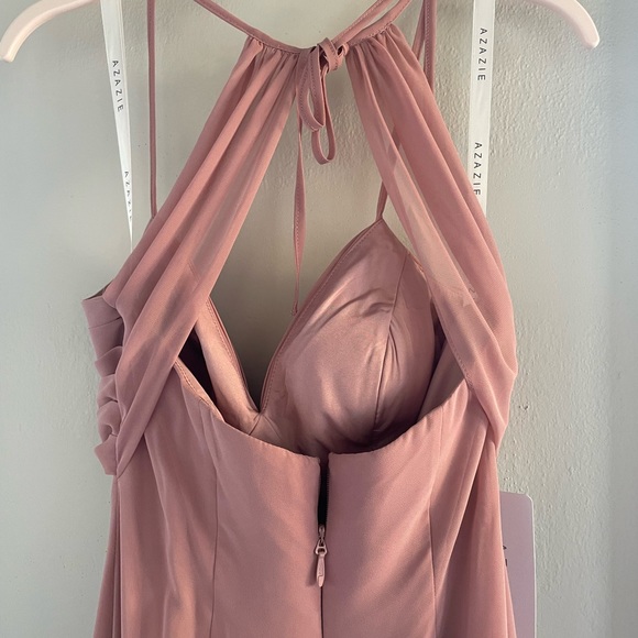 Azazie bridesmaid dress dusty rose NWT - Picture 3 of 8